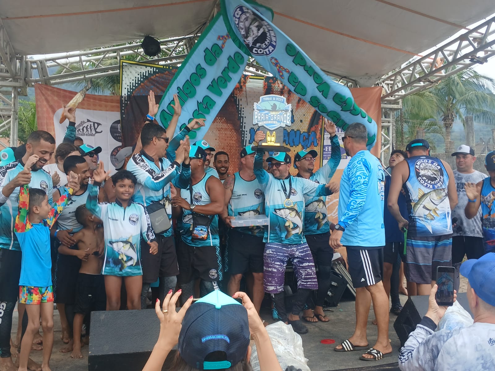 Momento do Torneio Praia Grande