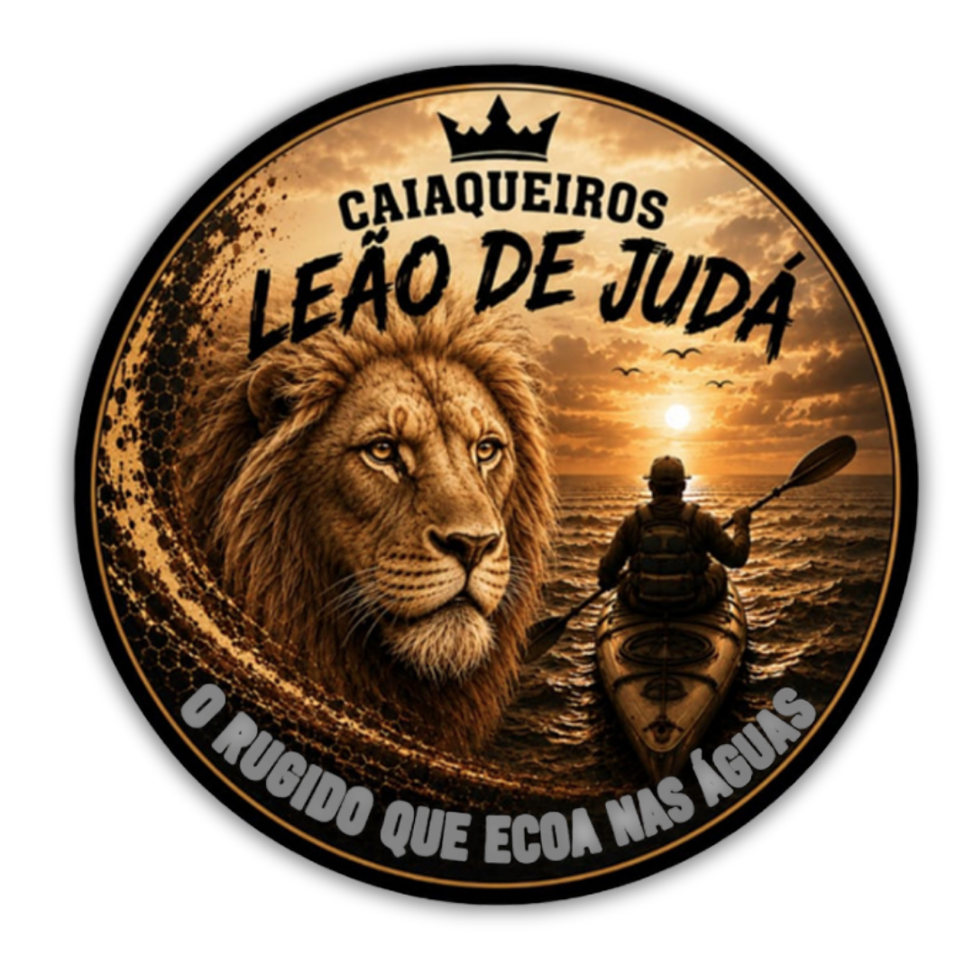Logo da equipe CAIAQUEIROS LEÃO DE JUDÁ